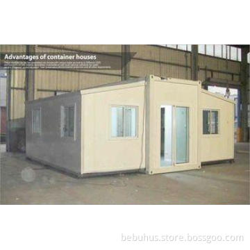 Extended Foldable Storage Container House With Glass Slidin